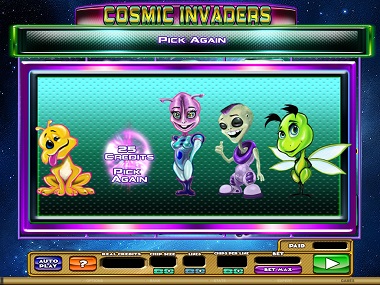 Cosmic-Invaders-pick an alien